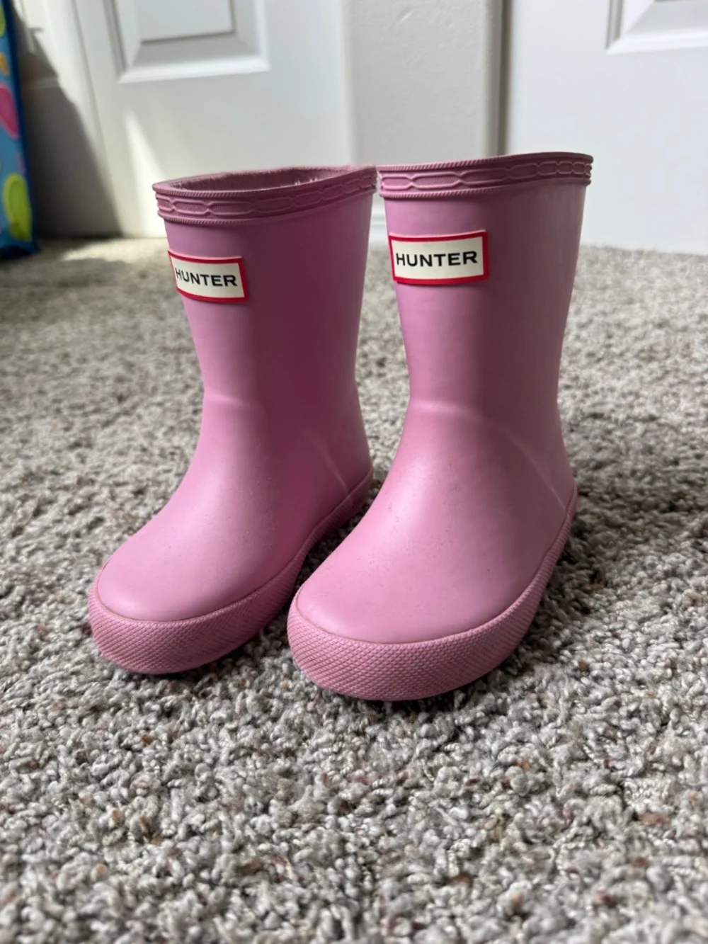 Hunter toddler boots size 6